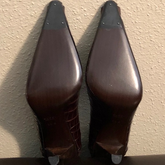 Gucci crocodile heels by Tom Ford NIB $4.2k - Picture 5 of 8